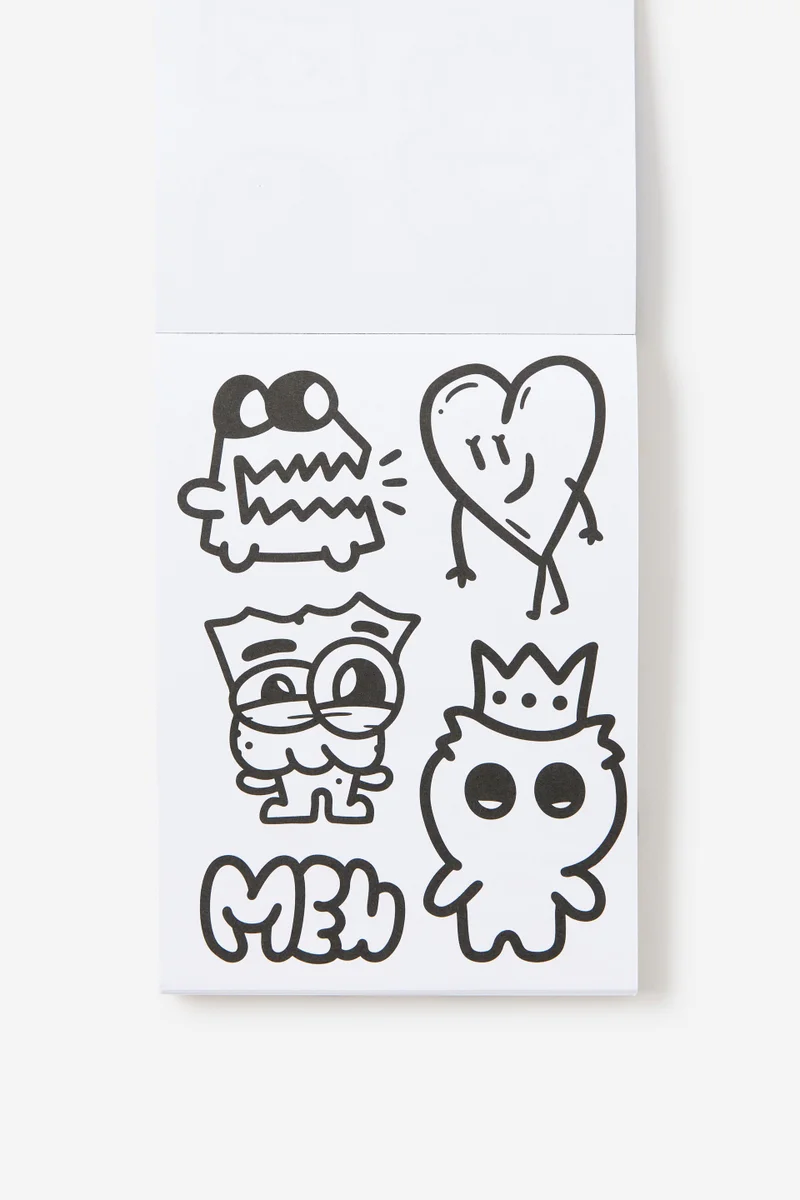 تايبو دفتر تلوين دوودل بوي ميني